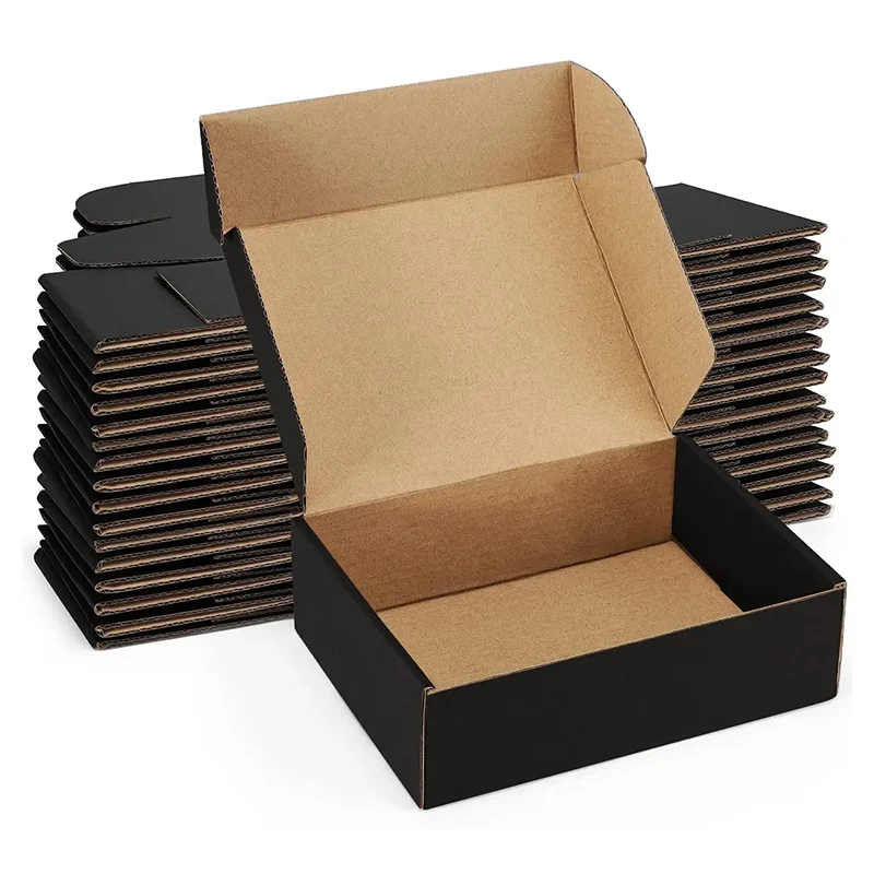 Svart Kraft Mailer Fraktlåda