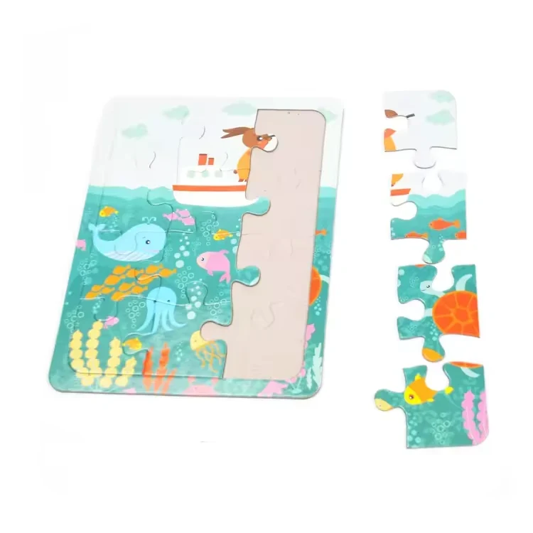 Educationa Kids Spel Jigsaw Puzzle