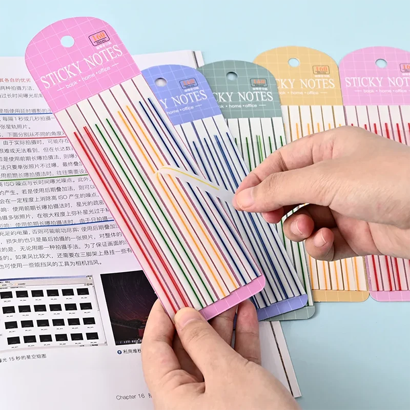 Sticky Highlighter Strips Book -flikar
